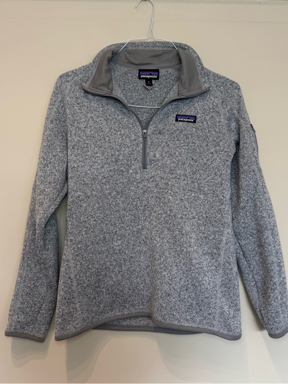 Patagonia Gray 1/4 Zip Better Sweater